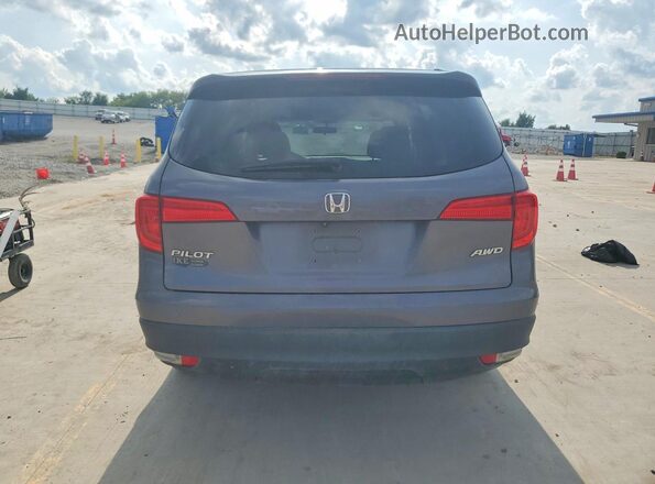 5FNYF6H13JB024958 2018 HONDA PILOT Gray Widok z tyłu