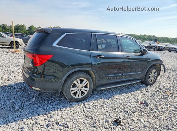 5FNYF6H14GB093327 2016 HONDA PILOT Черный Задняя правая четверть