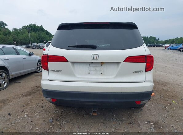 5FNYF6H14JB051926 2018 HONDA PILOT White 