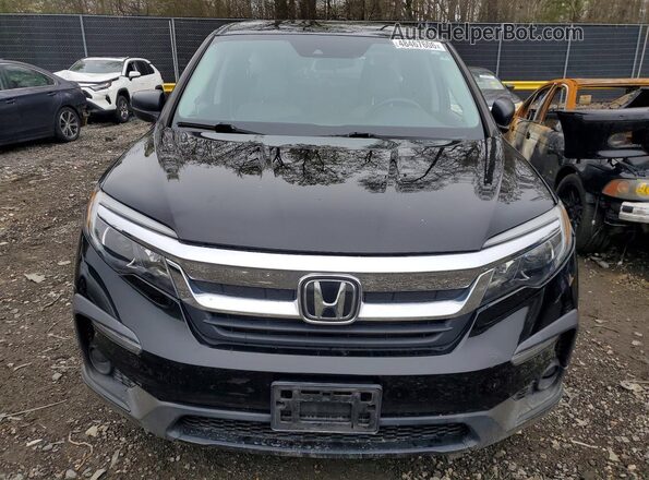 5FNYF6H16KB084511 2019 HONDA PILOT Black წინა ხედი