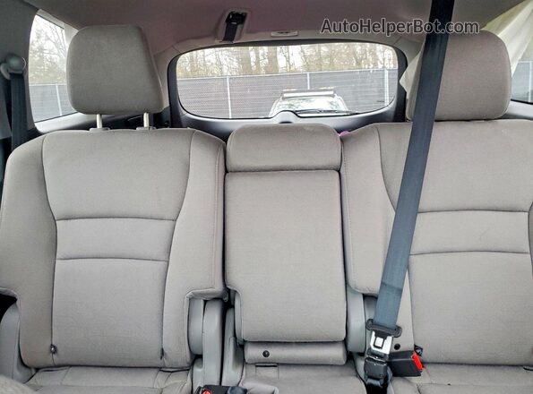 5FNYF6H16KB084511 2019 HONDA PILOT Black უკანა სავარძლების ხედი