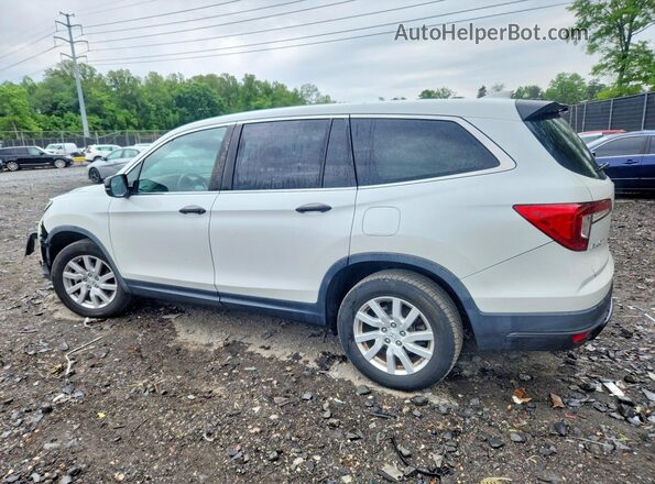 5FNYF6H16LB009096 2020 HONDA PILOT Белый Задняя левая четверть