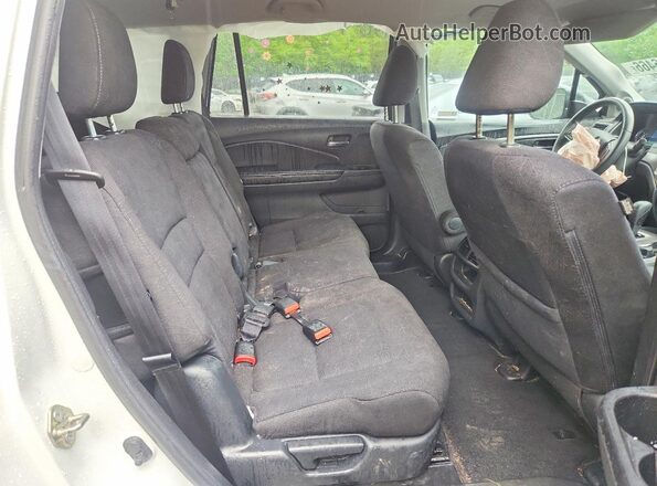5FNYF6H16LB009096 2020 HONDA PILOT Белый Вид задней части салона