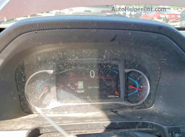 5FNYF6H17KB051159 2019 HONDA PILOT Maroon ხელსაწყოთა პანელის ხედი