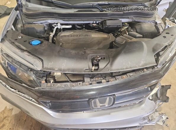 5FNYF6H20MB002381 2021 HONDA PILOT Серебряный Вид подкапотного пространства