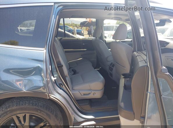 5FNYF6H20NB026679 2022 HONDA PILOT Blue Vista de la etiqueta del VIN