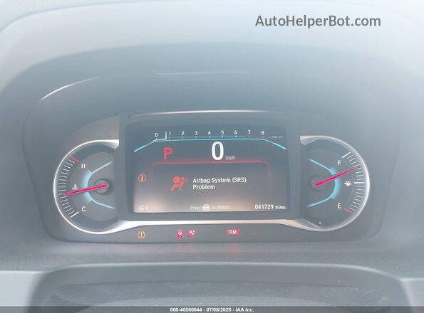 5FNYF6H20NB026679 2022 HONDA PILOT Blue Vista de los asientos traseros