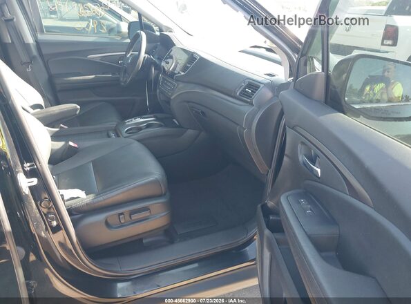 5FNYF6H21MB100237 2021 HONDA PILOT Black Vista interior delantera