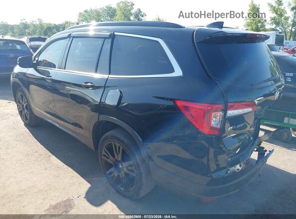 5FNYF6H21MB100237 2021 HONDA PILOT Black Trasero izquierdo