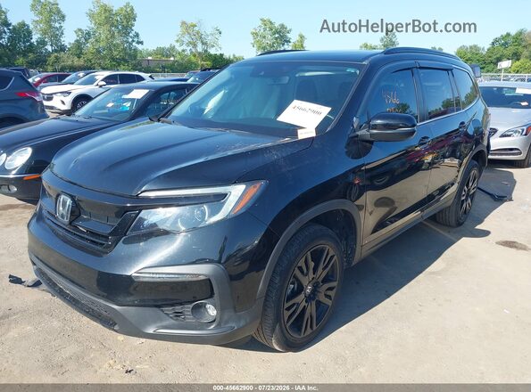 5FNYF6H21MB100237 2021 HONDA PILOT Black Vista tres cuartos delantera izquierda