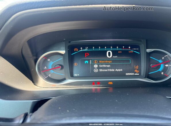 5FNYF6H21NB005209 2022 HONDA PILOT Red Widok tylnych siedzeń