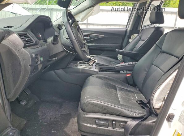 5FNYF6H22MB097316 2021 HONDA PILOT White Вид салону спереду