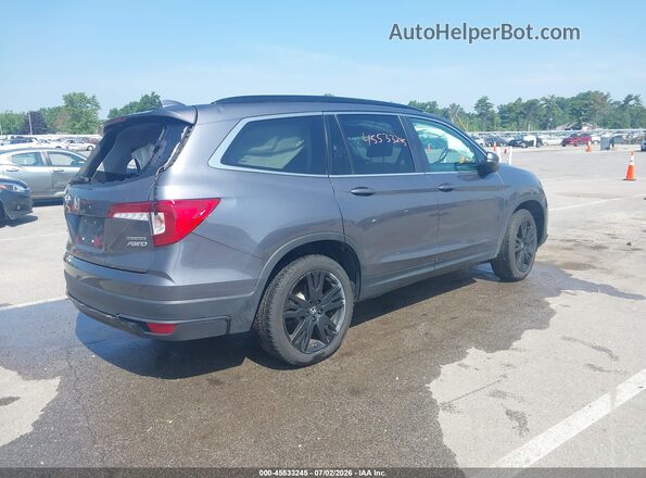 5FNYF6H22NB065791 2022 HONDA PILOT Gray უკანა მარჯვენა
