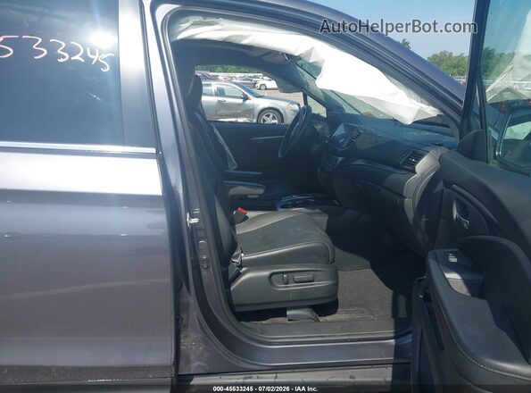 5FNYF6H22NB065791 2022 HONDA PILOT Gray წინა სალონის ხედი
