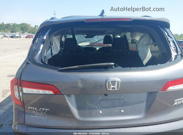 5FNYF6H22NB065791 2022 HONDA PILOT Gray ხელსაწყოთა პანელის ხედი