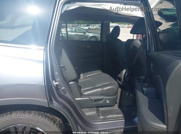 5FNYF6H22NB065791 2022 HONDA PILOT Gray VIN კოდის სტიკერის ხედი