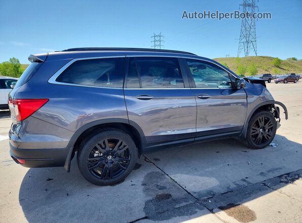 5FNYF6H23MB098751 2021 HONDA PILOT Gray უკანა მარჯვენა