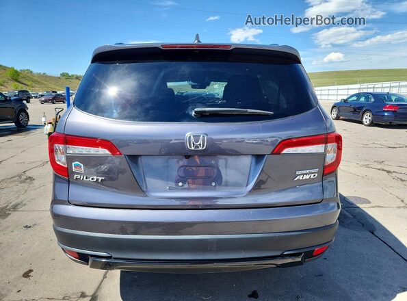 5FNYF6H23MB098751 2021 HONDA PILOT Gray უკანა ხედი