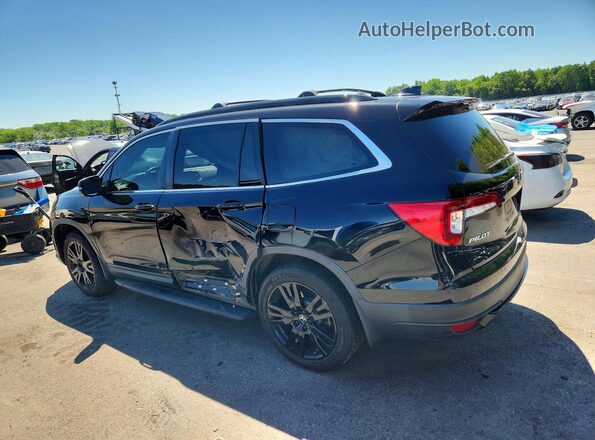 5FNYF6H23NB025817 2022 HONDA PILOT Black Tył lewy