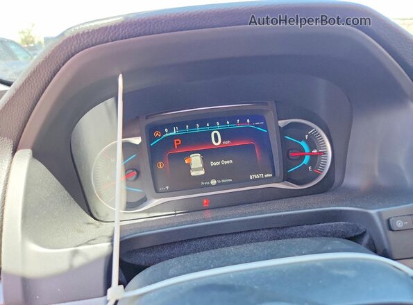 5FNYF6H24MB092487 2021 HONDA PILOT Blue Սարքավորումների վահանակի տեսք