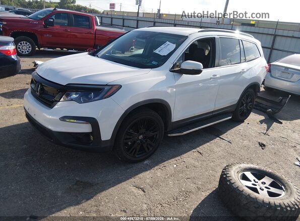 5FNYF6H24MB102659 2021 HONDA PILOT Белый Передняя левая четверть