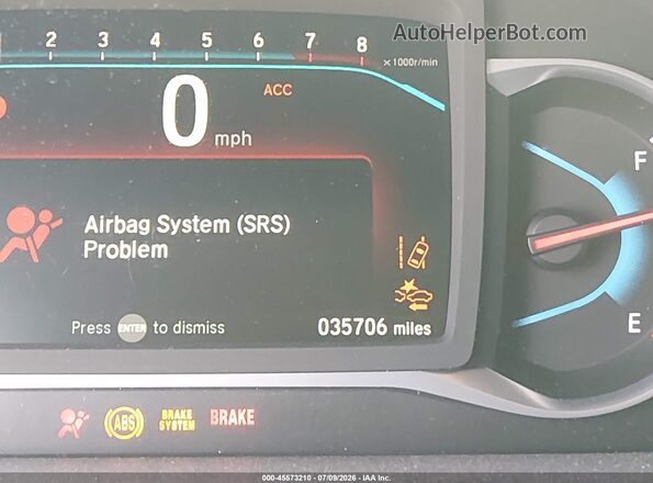 5FNYF6H24MB102659 2021 HONDA PILOT Белый Вид задних сидений