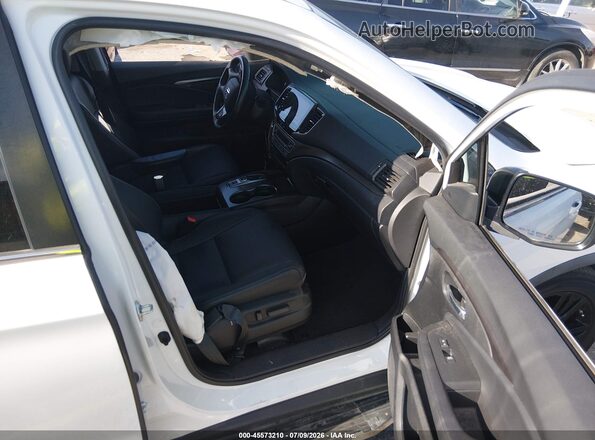 5FNYF6H24MB102659 2021 HONDA PILOT Белый Вид салона спереди