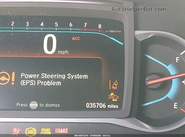 5FNYF6H24MB102659 2021 HONDA PILOT Белый 