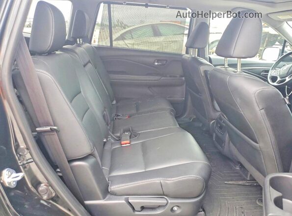 5FNYF6H25MB034288 2021 HONDA PILOT Black Вид задньої частини салону