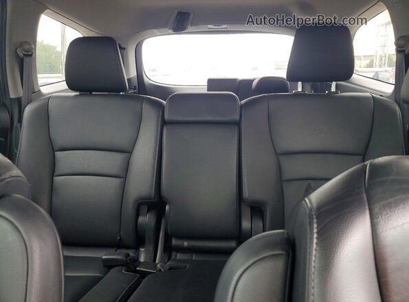 5FNYF6H25MB034288 2021 HONDA PILOT Black Вид задніх сидінь