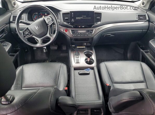 5FNYF6H25MB034288 2021 HONDA PILOT Black Вид панелі приладів