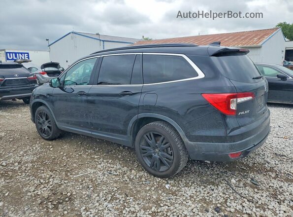 5FNYF6H25MB034288 2021 HONDA PILOT Black Задня ліва чверть