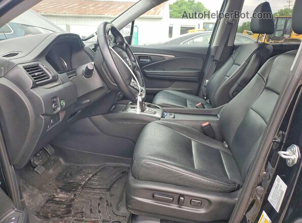 5FNYF6H25MB034288 2021 HONDA PILOT Black Вид салону спереду