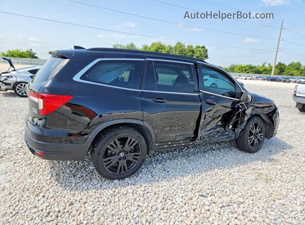 5FNYF6H25NB076980 2022 HONDA PILOT Black Հետևի աջ