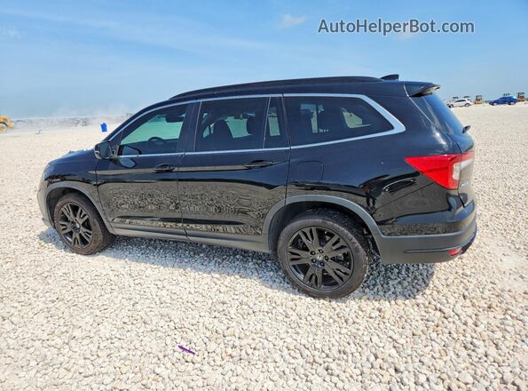 5FNYF6H25NB076980 2022 HONDA PILOT Black Հետևի ձախ