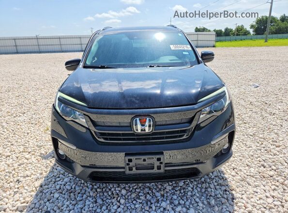 5FNYF6H25NB076980 2022 HONDA PILOT Black Դիմացի տեսք