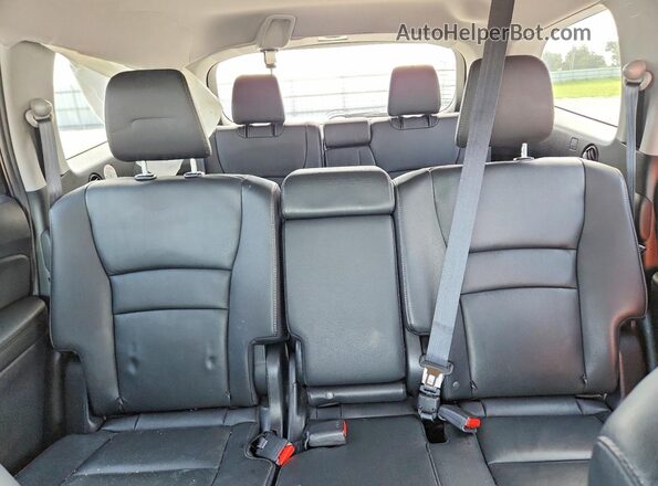 5FNYF6H25NB076980 2022 HONDA PILOT Black Հետևի նստատեղերի տեսք