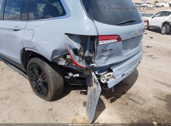 5FNYF6H26NB055989 2022 HONDA PILOT Blue Вид спереду