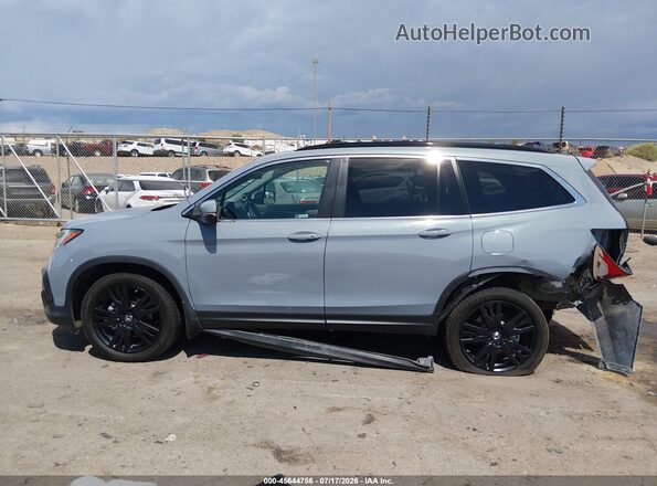 5FNYF6H26NB055989 2022 HONDA PILOT Blue 