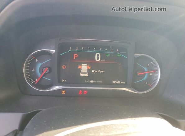 5FNYF6H27MB027939 2021 HONDA PILOT Black Instrument cluster view