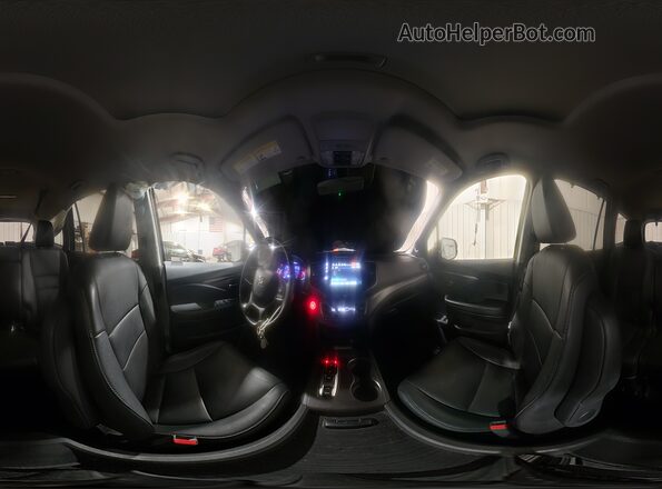 5FNYF6H27MB051383 2021 HONDA PILOT Black Vista interior de 360 grados