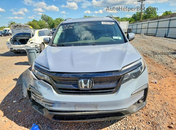 5FNYF6H27NB045200 2022 HONDA PILOT Gray Vista frontal