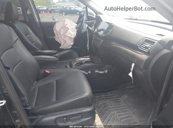 5FNYF6H27NB101894 2022 HONDA PILOT Black Vista interior delantera