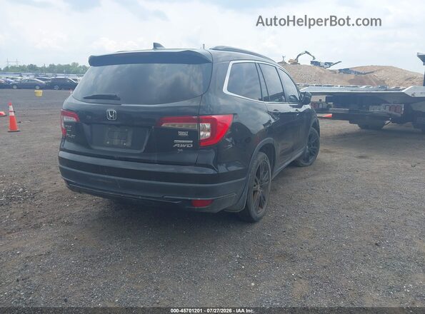 5FNYF6H27NB101894 2022 HONDA PILOT Black Trasero derecho