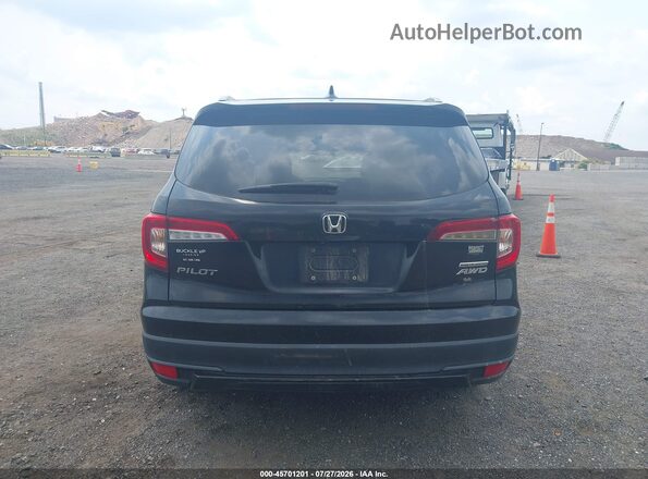 5FNYF6H27NB101894 2022 HONDA PILOT Black 