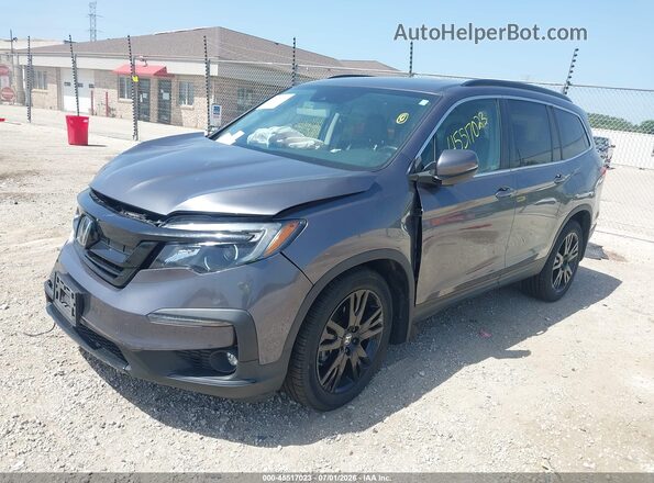 5FNYF6H28MB035886 2021 HONDA PILOT Gray Przód lewy