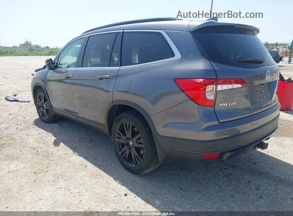 5FNYF6H28MB035886 2021 HONDA PILOT Gray Tył lewy