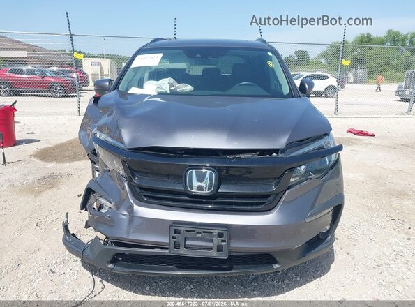 5FNYF6H28MB035886 2021 HONDA PILOT Gray Widok zestawu wskaźników