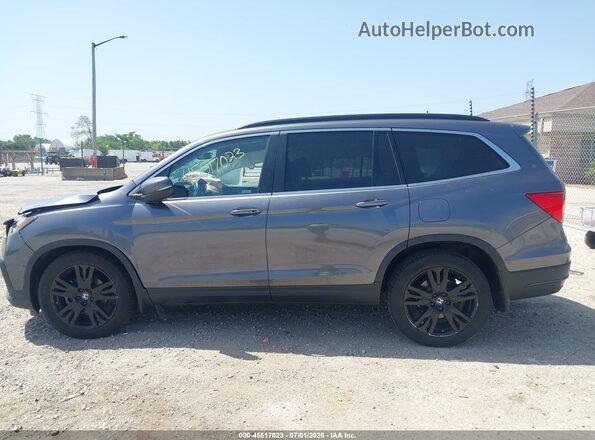 5FNYF6H28MB035886 2021 HONDA PILOT Gray Widok wnętrza 360 stopni