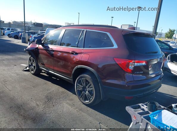 5FNYF6H28NB088041 2022 HONDA PILOT Бордовый Задняя левая четверть